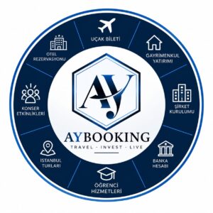 خدمات گردشگری، خرید ملک، ثبت شرکت و افتتاح حساب در استانبول | AY Booking